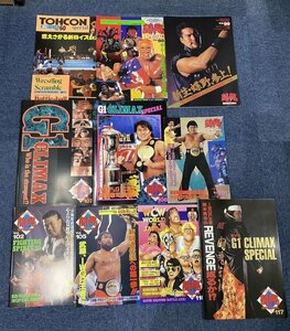 プロレス雑誌　９０年代プロレス　格闘技　全日本　新日本　UWF　WWF　６４冊セット