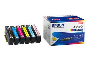 EPSON エプソン 純正 インクカートリッジ ITH-6CL 6色セット イチョウ インク 2026年10月まで 新品 未使用 未開封