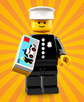 LEGO ミニフィギュア ミニフィグ シリーズ18-8 ポリスマン 警察官