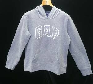 ★GAP*Ｍサイズ*パーカー*グレー*フード付きスウェット*ギャップ*トレーナー*レディース　＃2914