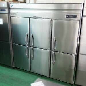 2020年製 ホシザキ タテ型冷蔵庫 6ドア HR-180AT W1800×D650×H1910 業務用 厨房 中古★94347