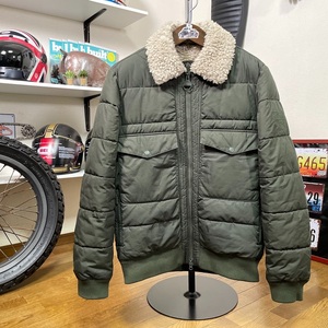 ☆BARBOUR バブアー STEVE McQUEEN COLLECTION スティーブ・マックイーンコレクション 中綿キルティング ナイロンジャケット グリーン/M