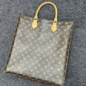 ★1円スタート★LOUIS VUITTON ルイヴィトン モノグラム サックプラ M51140/シリアルMI1020トートバッグ ハンドバッグ ブラウン茶色