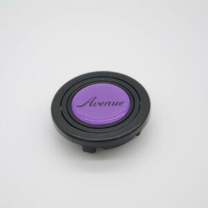 【正規代理店】Avenue Performance　パープルxブラックレター ホーンボタン 紫 黒 汎用 USDM JDM アベニューパフォーマンス