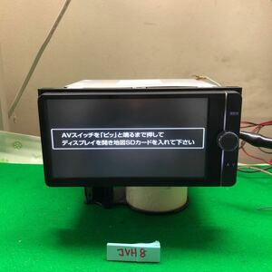 JVH トヨタ純正 SDナビ NSZT-W62G 地図SD無しジャンク本体のみseril no wj623717