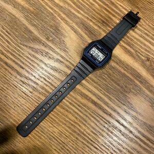 CASIO カシオ デジタル 腕時計 稼働品 F-91W black ブラック