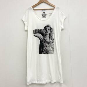 HYSTERIC GLAMOUR コートニーラブ ロング Tシャツ ワンピース チュニック レディース Fサイズ ヒステリックグラマー COURTNEY LOVE 3030286