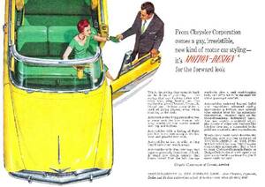 ◆1955年の自動車広告　クライスラー　CHRYSLER