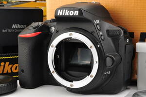 Nikon D D5500 超低シャッターカウント345 元箱付 ほぼ新品 #EL16