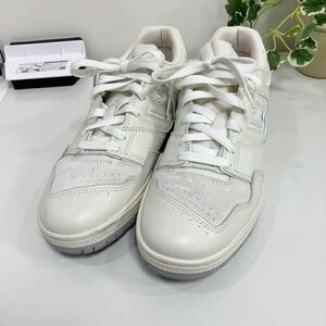 New Balance ホワイト 550 スニーカー ニューバランス NB BB550PWD 26cm相当 ホワイト系 ベージュ系 靴 メンズ ALP-Z-460 同梱不可