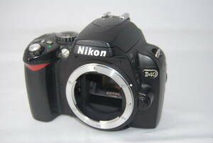 ★ジャンク品★通電はOK★ Nikon ニコン D40 ボディ #F-252