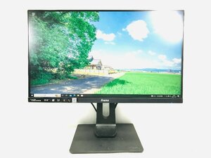 【中古】iiyama モニター ディスプレイ XU2493HS-B3(23.8型/フルHD/広視野角/IPS/ノングレア/HDMI,D-Sub,DP)