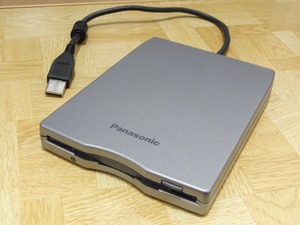 ★動作品★Panasonic パナソニック USB接続外付けFDD CF-VFDU03 3モードフロッピーディスクドライブ 美品 送料230円 