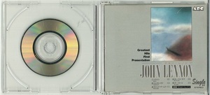 ジョン・レノン JOHN LENNON 希少CDS (8㎝)「GREATEST HIT FIRST PRESENTATION」 G-3 R-390084 激安スタート！