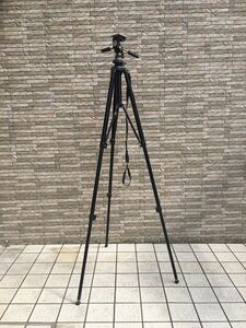 中古。マンフロット Manfrotto 075B　雲台029　カメラ用三脚　作動OK　管理chiyo