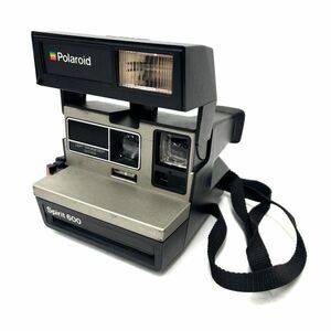 【コレクター必見】Polaroid ポラロイドカメラ Spirit600 フィルムカメラ インスタントカメラ 動作未確認 レトロ品 CC0