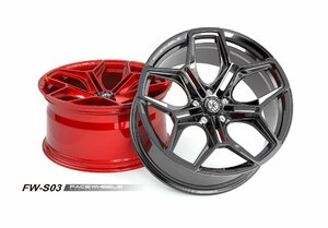 【鍛造】FACE WHEELS　FW-S03　FORGED 1PCホイール21インチ10.0/10.5/11.0/11.5/12.0/12.5/13.0J