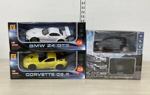 ラジコンまとめ BMW Z4 GT3 / CORVETTE C6.R / RC LAND CRUISER 300