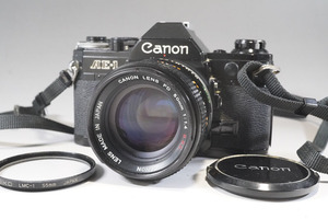 1円~【760】Canon／キャノン　AE-1　／LENDS　CANON　LENS　FD　50mm　1:1.4　S.S.C.