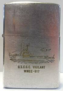 68年’レギュラー U.S.C.G.C.VIGILANT WMEC-617/沿岸警備隊 VIGILANT　ZIPPO　レア