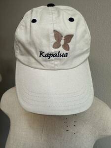 KAPALUA (Maui Hawaii Golf Resort) Baseball Hat Cap Beige Imperial Flex Fit OS 海外 即決