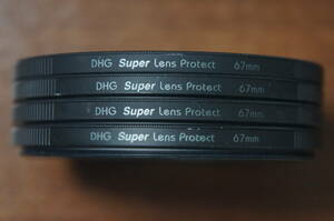 [67mm] marumi DHG Super Lens Protect 保護フィルター 980円/枚