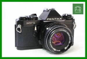 【同梱歓迎】実用■ペンタックス PENTAX MV1 ボディ+SMC PENTAX-M 50mm F2 Kマウント■シャッター全速・露出計完動■YYY9