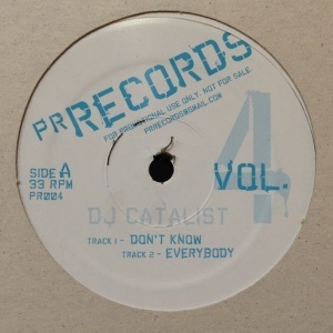 12inchレコード DJ CATALIST / VOL.4