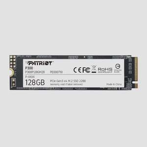 送料無料★Patriot Memory P300 128GB M.2SSD 2280 NVMePCIeGen 3x4内蔵型SSD
