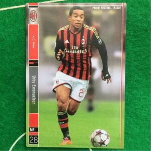 107)Panini Football League AC Milan 28 Urby Emanuelson ウルビーエマヌエルソン ミラン セリエA イタリア パニーニ フットボール リーグ