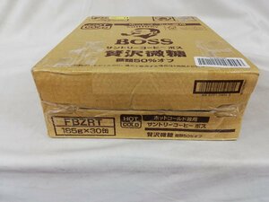 ★新品・送料無料・1円スタート★ BOSS(ボス) サントリー コーヒー ボス 贅沢微糖 185g×30本 賞味期限：2025年2月