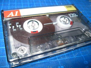 使用済み　中古　 カセットテープ　富士アクシアA1　Type1　 ノーマル　120分　1本　爪あり　No.150２
