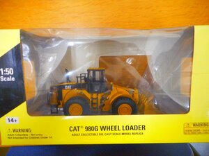 ★中古品★　CAT　980G　ホイールローダー　1：50　　【他商品と同梱歓迎】