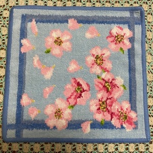 ♪新品　フェイラー　FEILER　タオルハンカチ　Cherry Blossom　桜の花　シュニール織