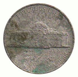 5セント (ドル) 硬貨 コイン USA アメリカ 1995年