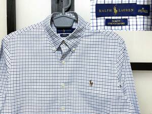 ラルフローレン タッターソール チェック柄 オックスフォード ボタンダウン シャツ / POLO RALPH LAUREN OX BD トラッド系