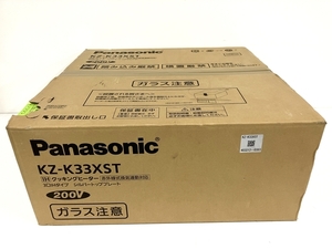 Panasonic KZ-K33XST 3口IHタイプ シルバートッププレート IHクッキングヒーター パナソニック 家電 未開封 未使用 B8798940