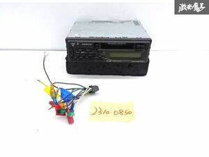 KENWOOD ケンウッド 1DIN カセットテープ AM FM ラジオ RX-290 動作不良品 昭和 レトロ 旧車 デッキ 訳有品 即納 棚A-1-1