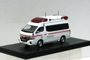 【CAR-NEL】1/43 日産 パラメディック 2020年 東京消防庁高規格救急車 (商品№ CN432003)ダイキャスト製のミニカー