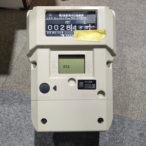 矢崎 YAZAKI ヤザキ プロパンガス用 ガスメーター SY25MT1 交換期限 2030年 6月 メーター マイコン 900スパン 28.4