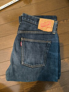 DENIME ジーンズ　ドゥニーム　w31 ボタンフライ デニム デニムパンツ 紺　検索→ Levi’s EDWIN リーバイス