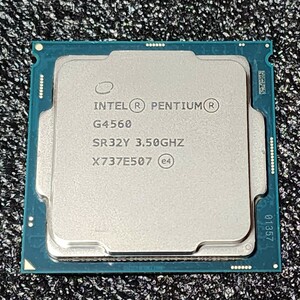 CPU Intel Pentium G4560 3.5GHz 2コア4スレッド KabyLake PCパーツ インテル 動作確認済み