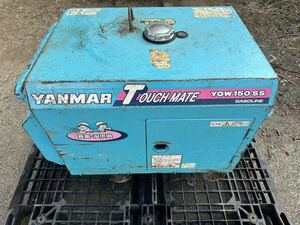 YANMAR ヤンマー 発電溶接機 YGW150SS-1 ガソリンエンジン セル始動 発電機 溶接機