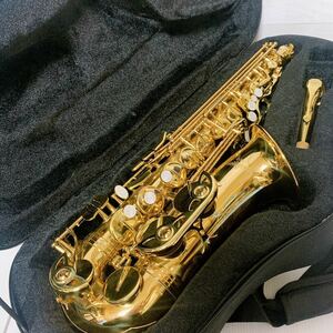 【美品】 Antigua アルトサックス 3100 アンティグア ALTO SAX 野中貿易 刻印 彫刻 金管楽器