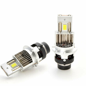 NCP/SCP100系 ラクティス H17.9-H22.10 ポン付け D4S D4R兼用 LEDヘッドライト 12V 車検対応 ホワイト 6000K 35W 明るさ1.5倍