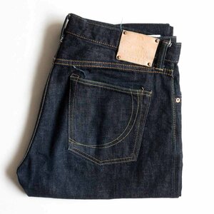 【美品】 桃太郎ジーンズ【銅丹特濃スリムテーパード デニムパンツ】36 MOMOTARO JEANS 2404395