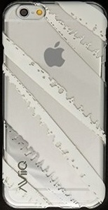 送料無料★スマホケース カバー iPhone6 6s シルバーミラー