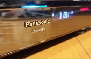 ◆◆ ［ 3TB → 10TB 新品ヘリウム換装済 HDD半年保証］Panasonic DIGA DMR-BZT900 美品 無線リモコン・取説コピー・ケーブル・整備動作品