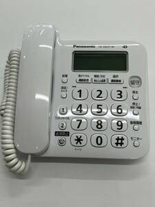 【未使用】【美品】Panasonic コードレス電話機 パナソニック　親機のみ　VE-GD27 電話機