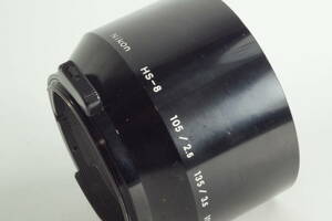 jaF-02★美品★NIKON HS-8 Auto 105mm F2.5 New Nikkor 105mm F2.5 Auto 135mm F3.5 ニコン レンズフード HS-8